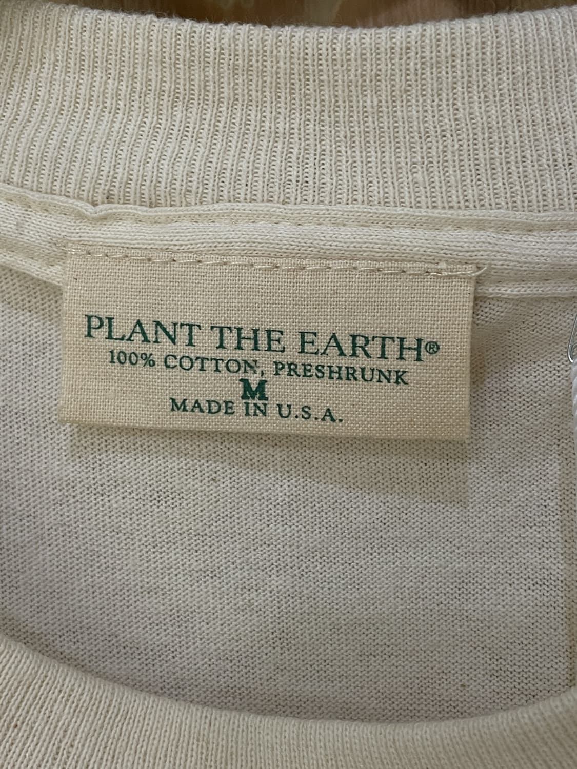 Plant The Earth 90's USA 버트 프린트 티 상품이미지4