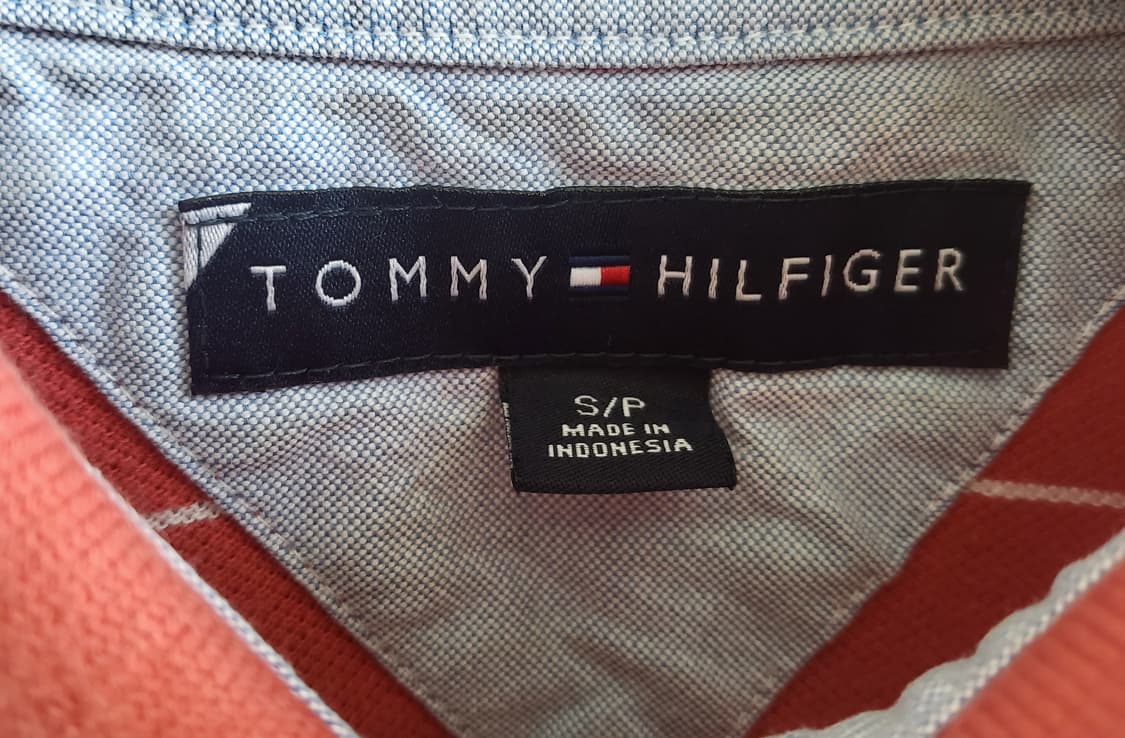 TOMMY HILFIGER 타미힐피거 남성 반팔 카라티 S 코튼 피케티 상품이미지5