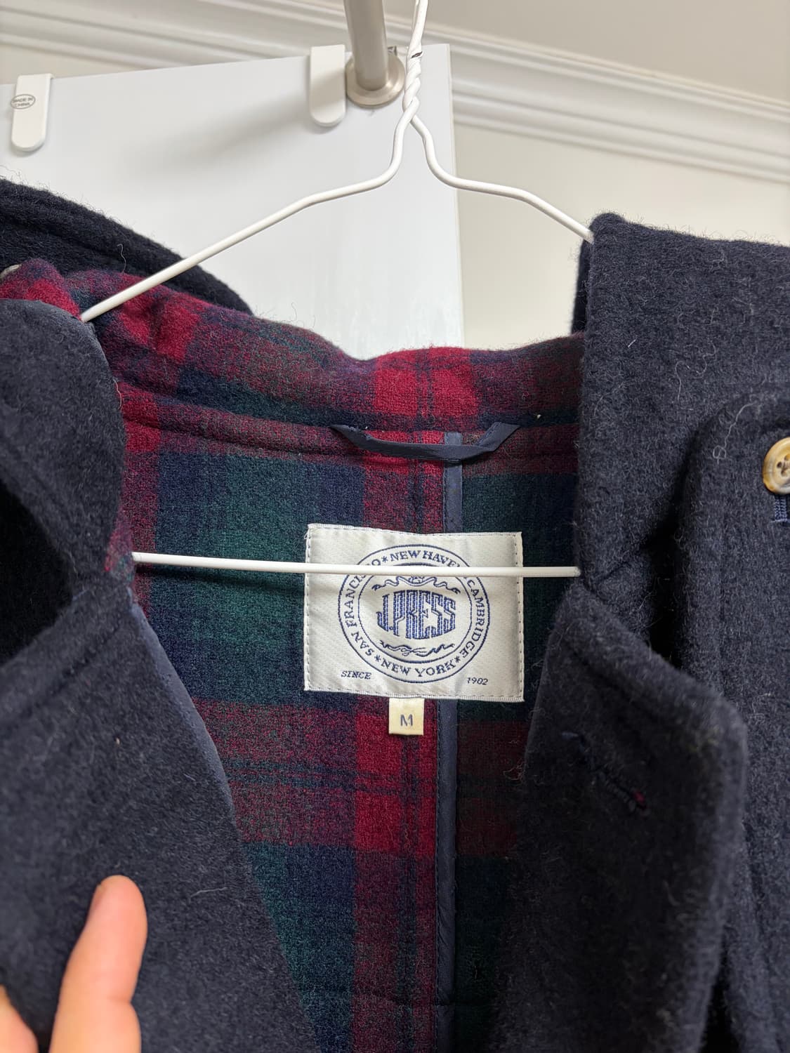 J.PRESS 제이프레스 네이비 더플코트 상품이미지5