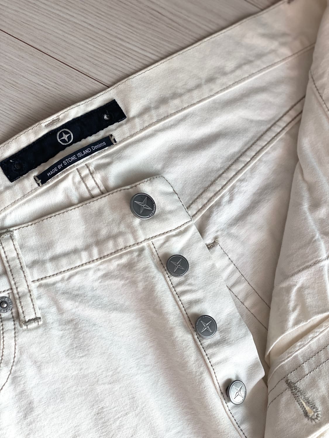  스톤아일랜드 아이보리 치노 레귤러 핏 31~32 사이즈 상품이미지7
