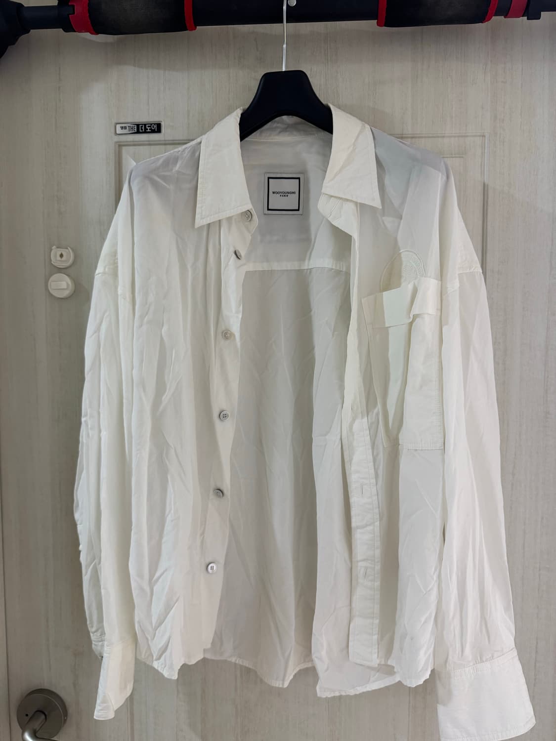 우영미 화이트 셔츠 36 사이즈 상품이미지2
