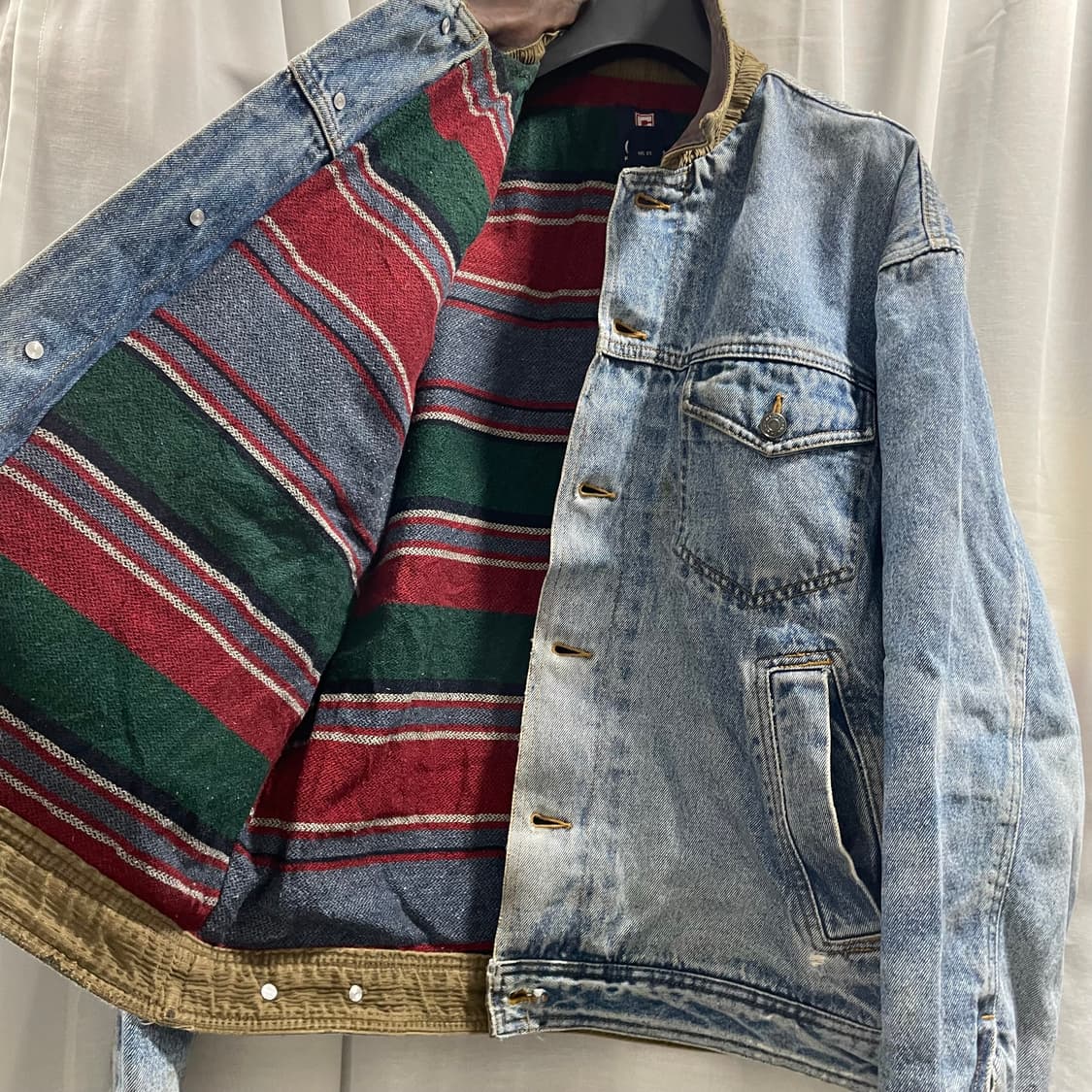 chaps ralph lauren/ 블랑켓 라이너 데님 자켓/ M 상품이미지9