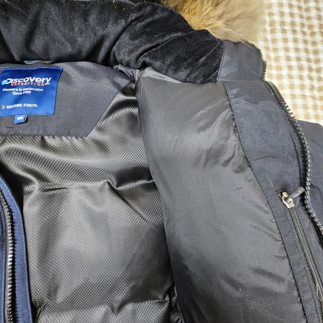 디스커버리 구스다운 겨울 패딩 남자100 상품이미지8