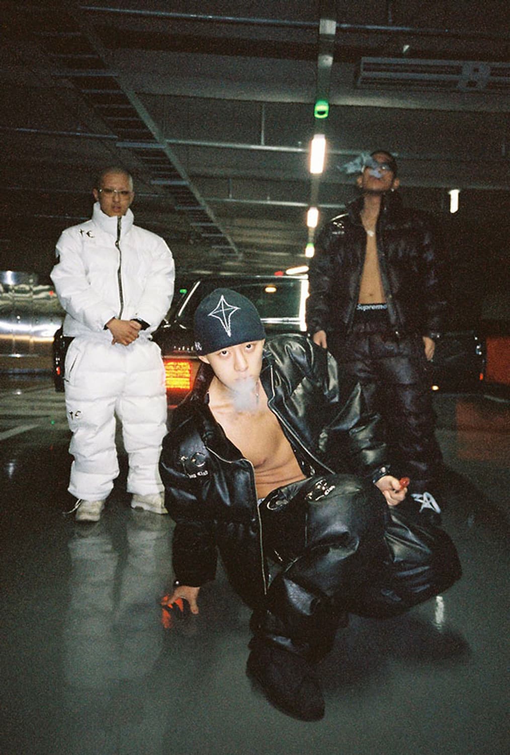 떠그클럽 래더 푸퍼 자켓 (화이트) -2size- 미착용 새상품 상품이미지4