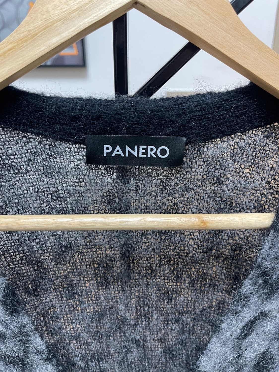 PANERO 모헤어 레오파드 가디건 상품이미지3