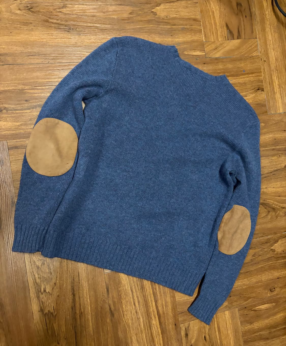 POLO RALPH LAUREN BLUE WOOL KNIT 상품이미지3