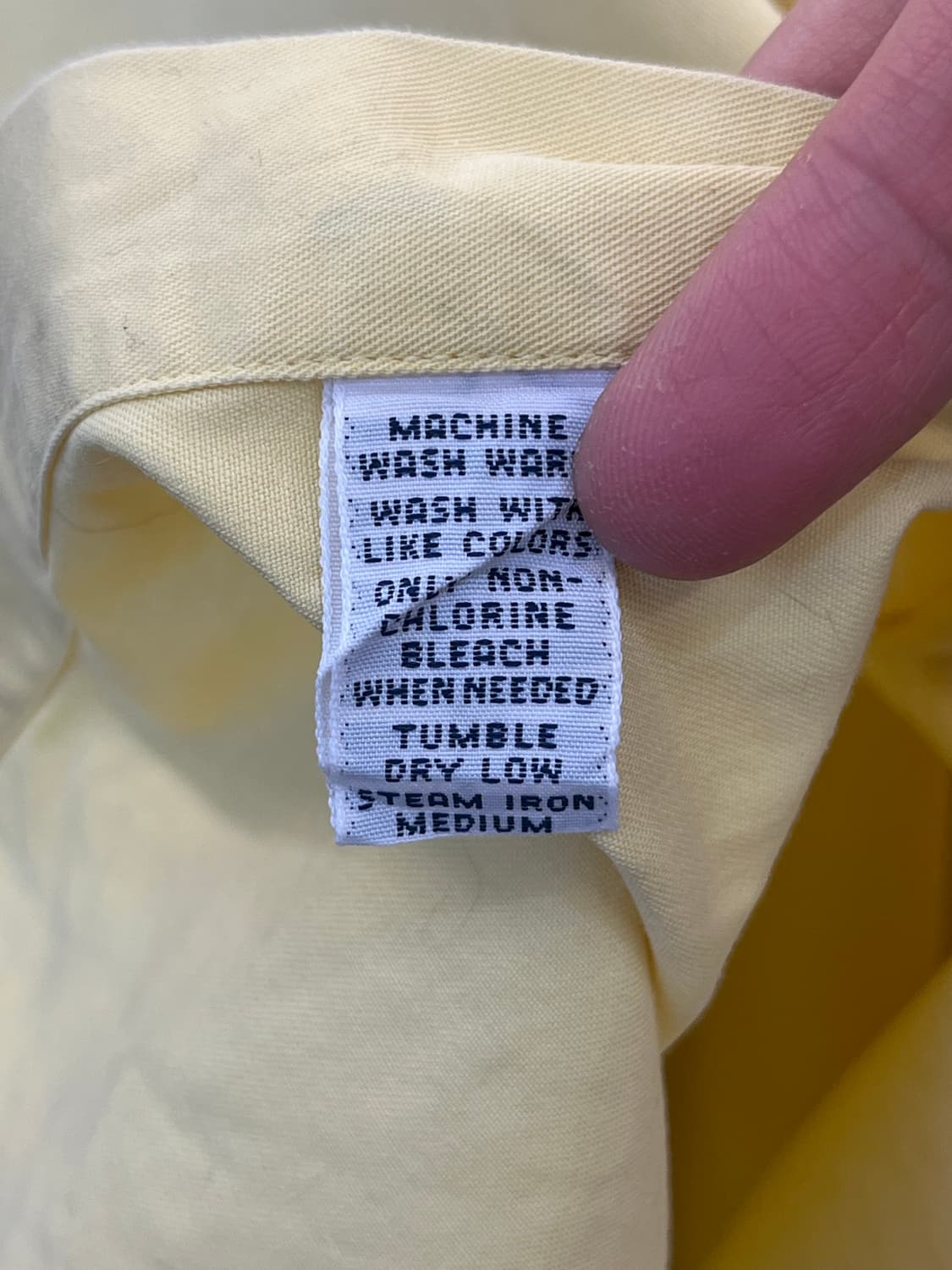 폴로 랄프 로렌 블레이크 셔츠 옐로우 상품이미지8