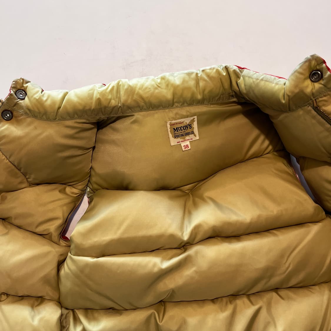 리얼맥코이 웨스턴 다운 베스트 상품이미지7