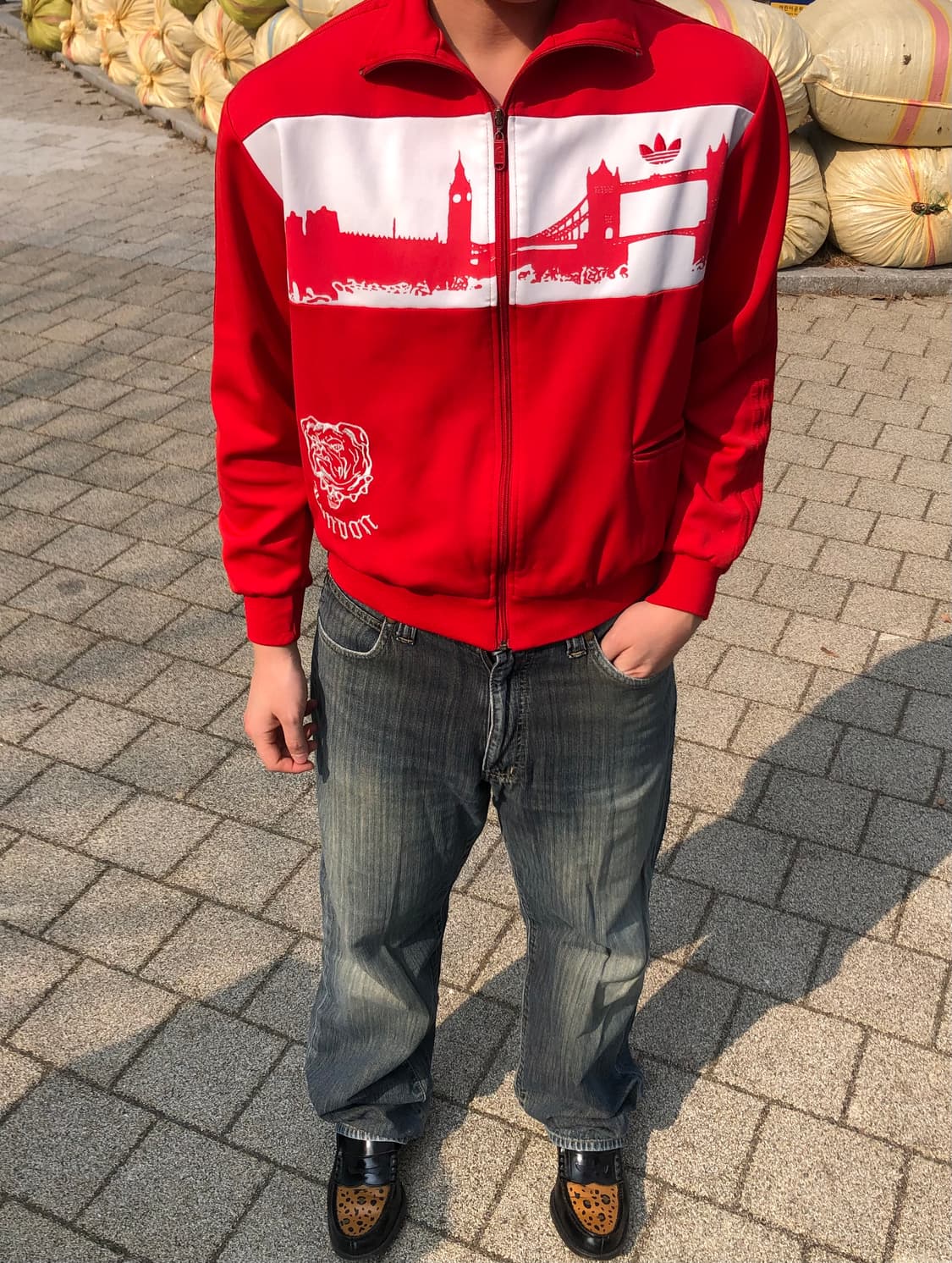 Adidas 'London City' Vintage Track Top 상품이미지4