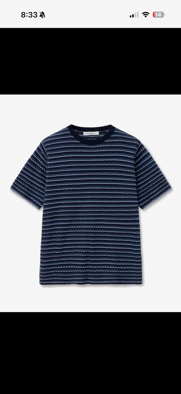 인템포무드 반팔 니트 상품이미지1