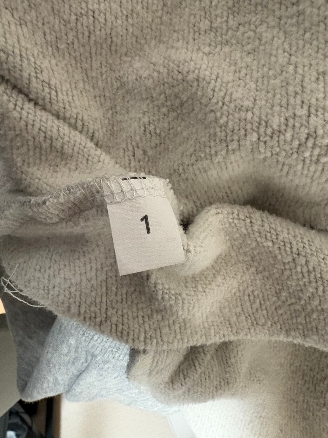 칸예 이지 HD-10 그레이 한국 한정 후드집업 01사이즈 상품이미지4