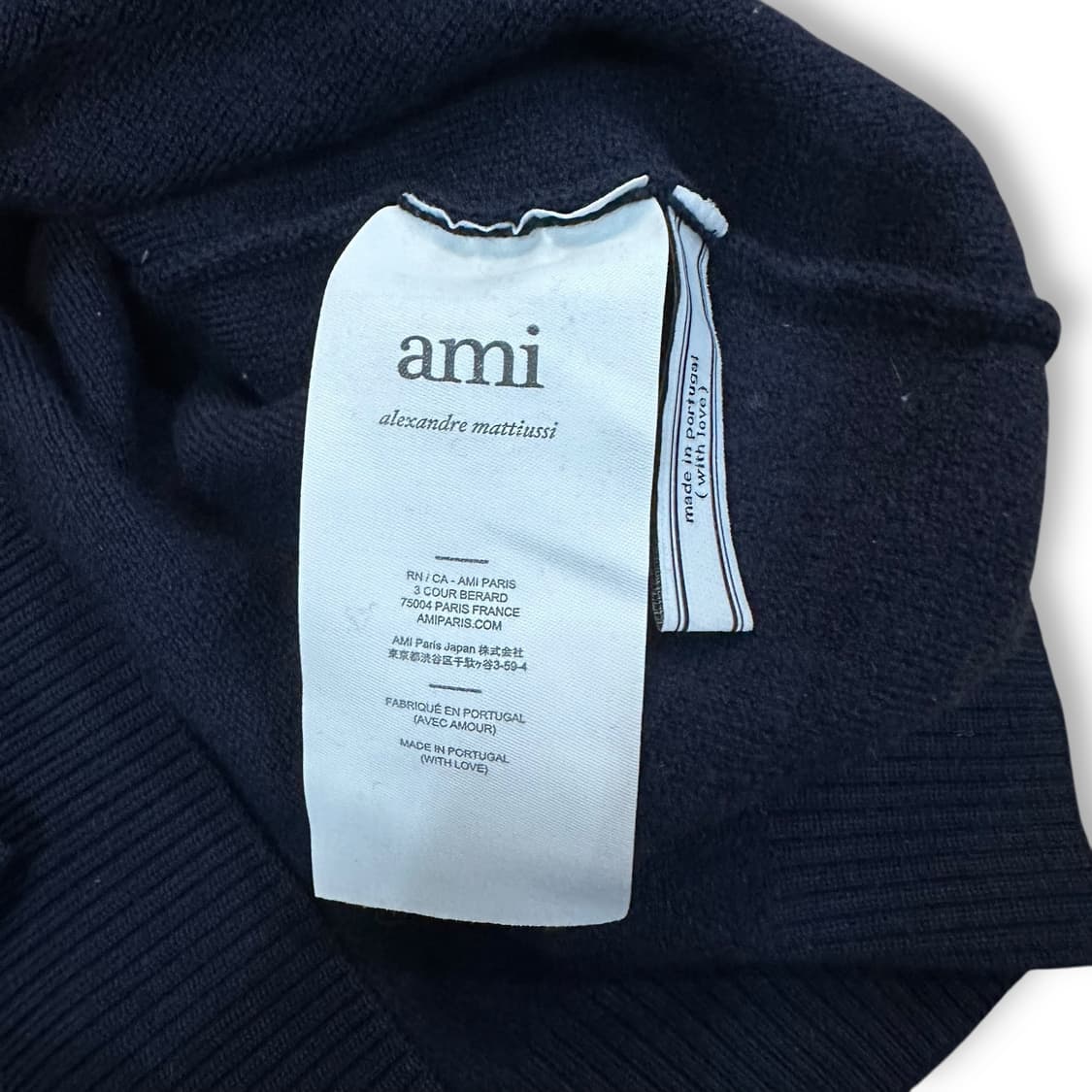 아미 터틀넥 니트 상품이미지7