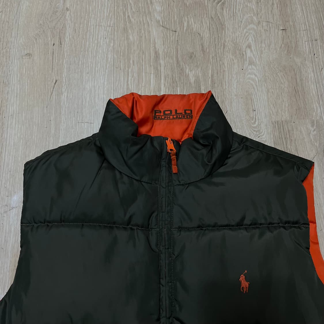 폴로 랄프로렌 키즈 리버시블 패딩 조끼 M/12-14 상품이미지2