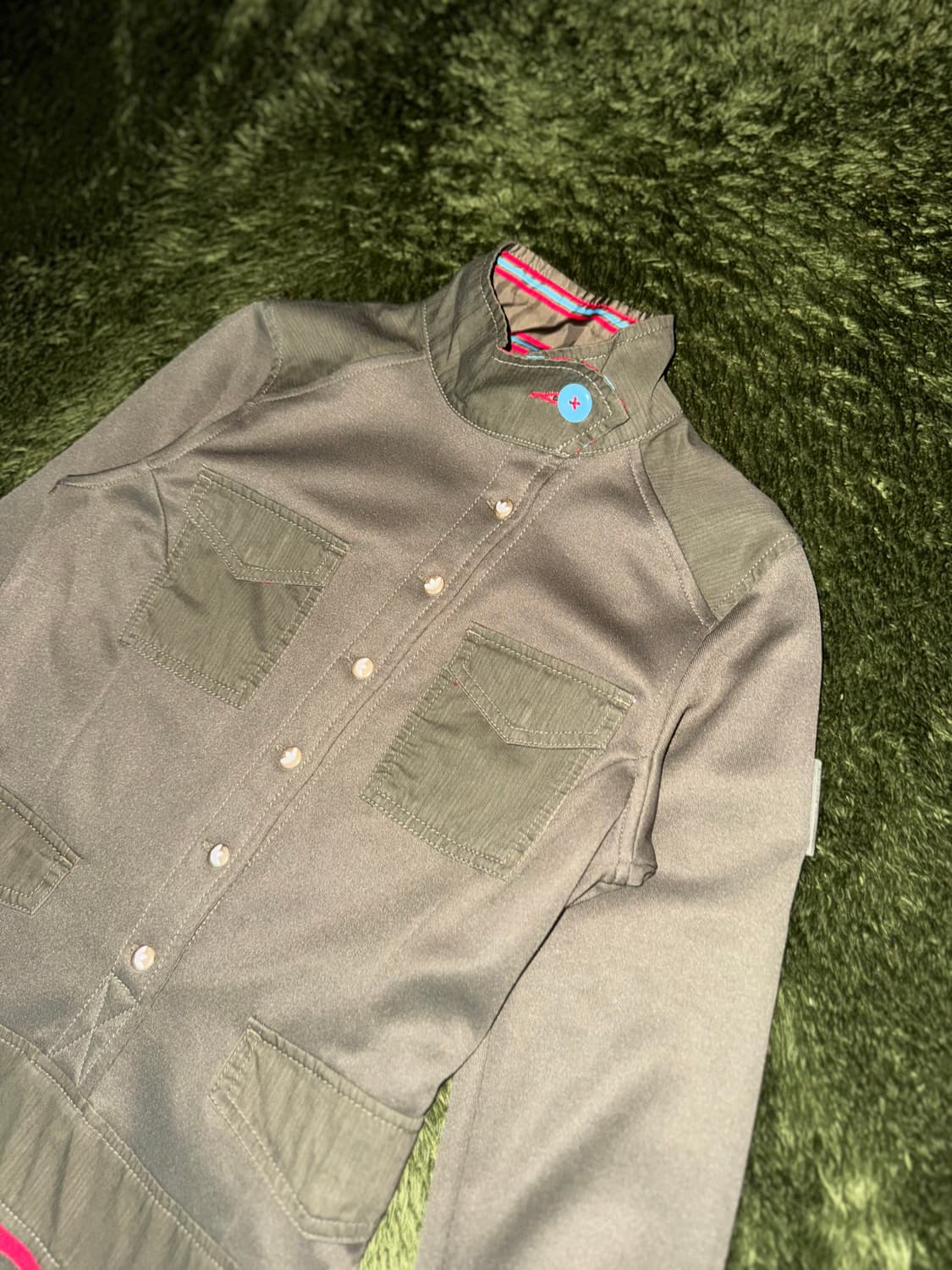 [85] 00s 아디다스 오리지널스 패치워크 밀리터리 저지 원피스 상품이미지2