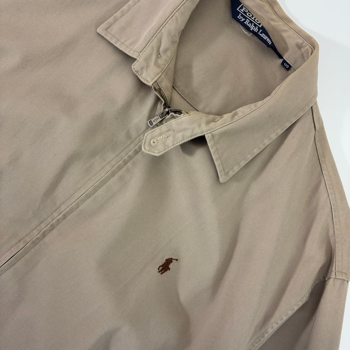 Polo  폴로 랄프로렌 자수 베이지 코튼 스윙 자켓 상품이미지3