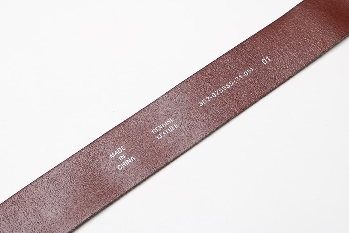 [28~32인치] 빈티지 소가죽 벨트 상품이미지3