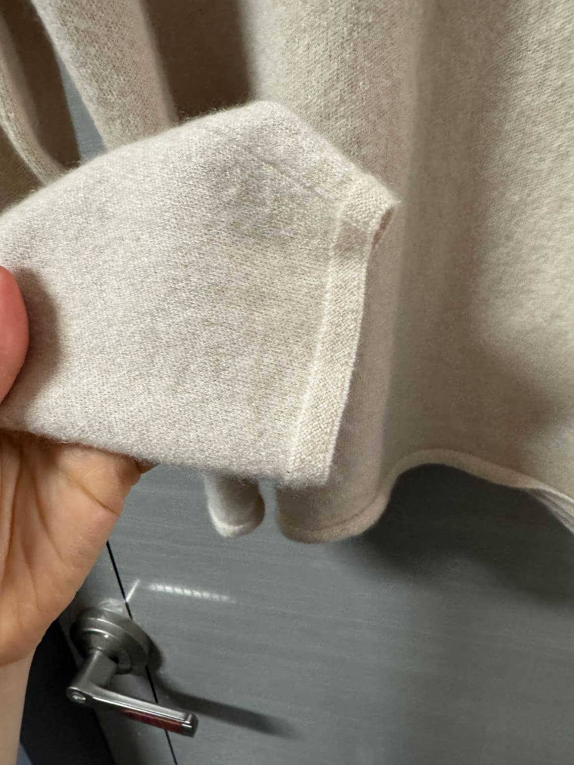 한섬 / 래트 캐시미어 100% 후드니트 90 상품이미지7