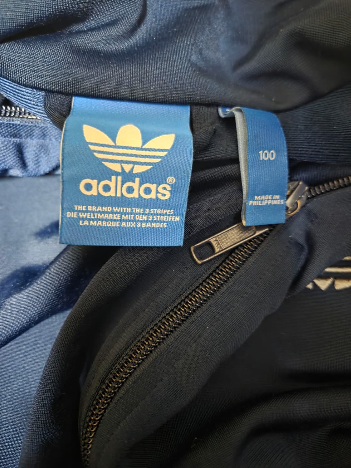 아디다스 파이어버드 트랙탑 네이비 L 상품이미지3