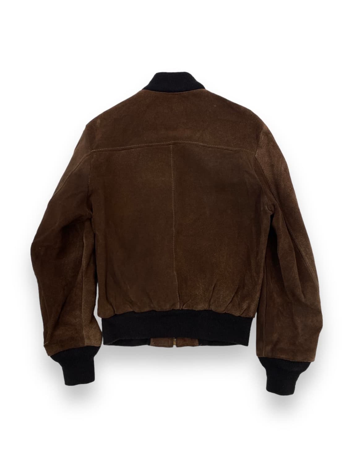 80s 쇼트 스웨이드 봄버 자켓 상품이미지9