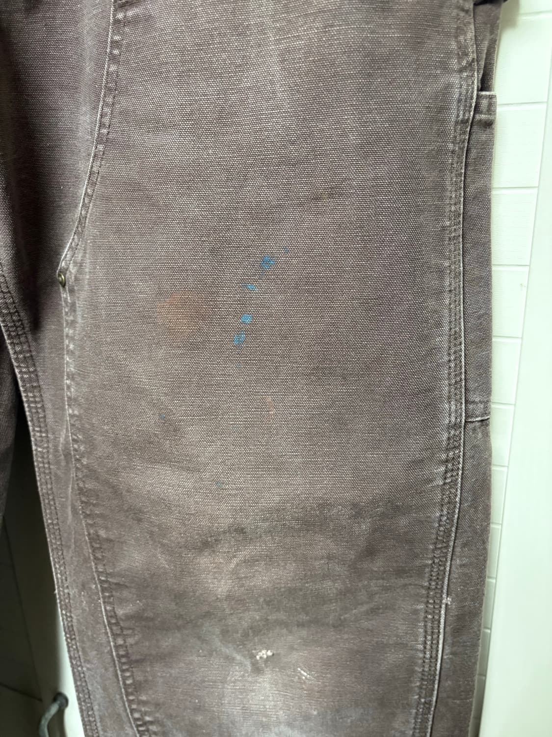 칼하트 b138 더블니 다크브라운(34x32) 상품이미지5