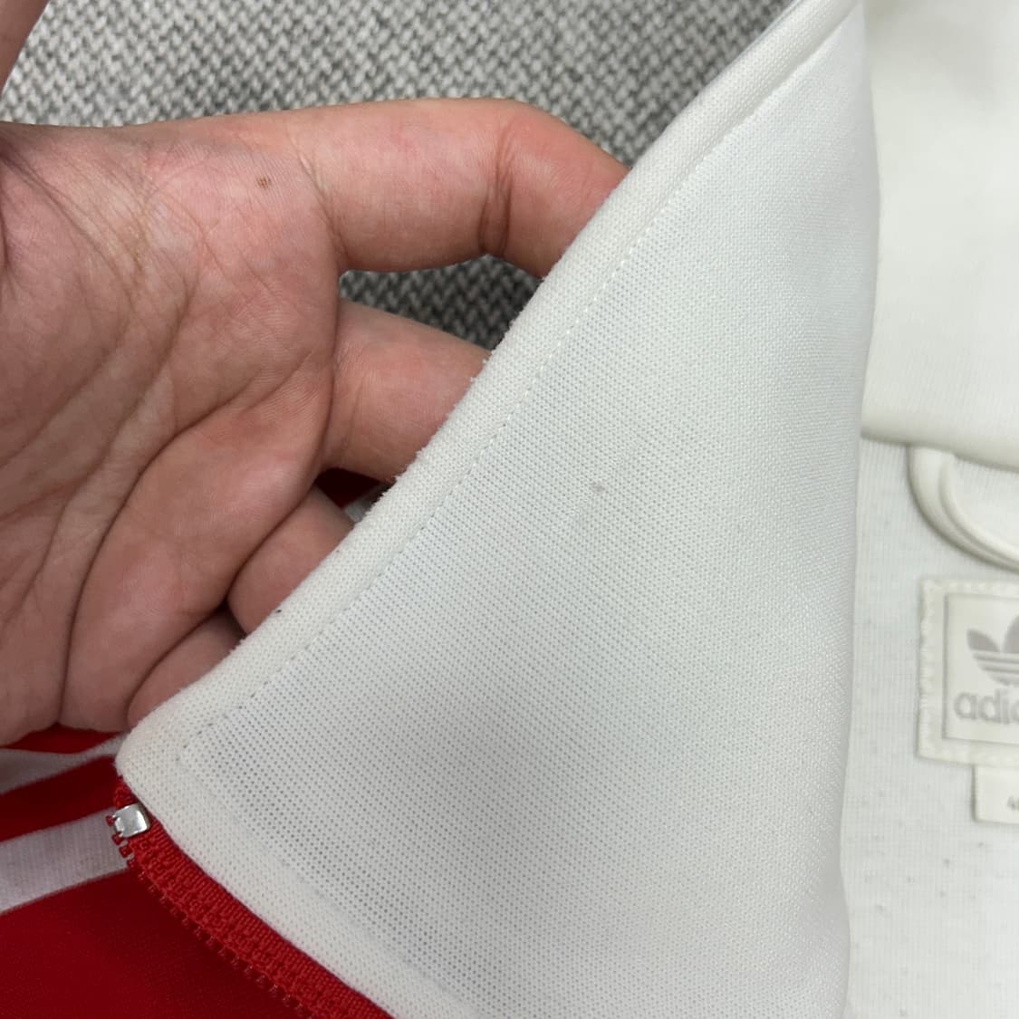 아디다스 구캐나다 흰빨 져지(M) 상품이미지6