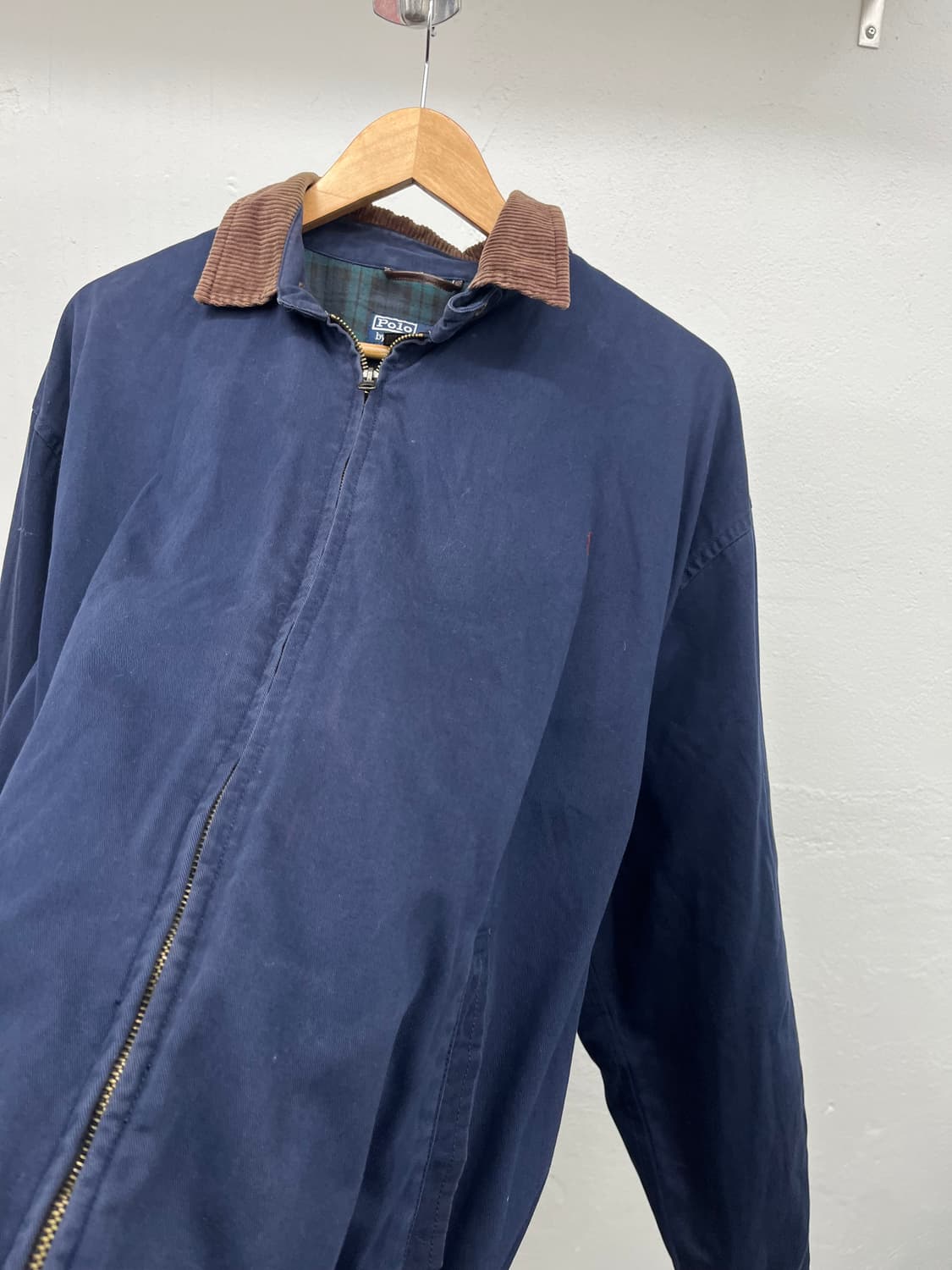 2XL) POLO TARTAN CHECK CORDURIY JACKET 상품이미지5