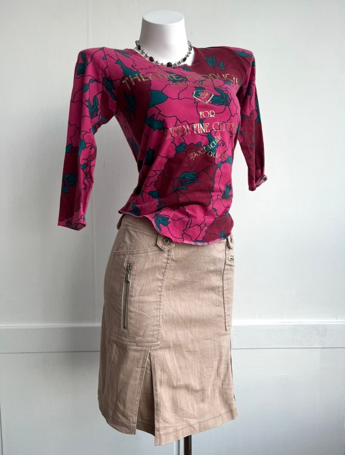 Theatre Products 플로럴 코튼 프린트 탑  상품이미지3