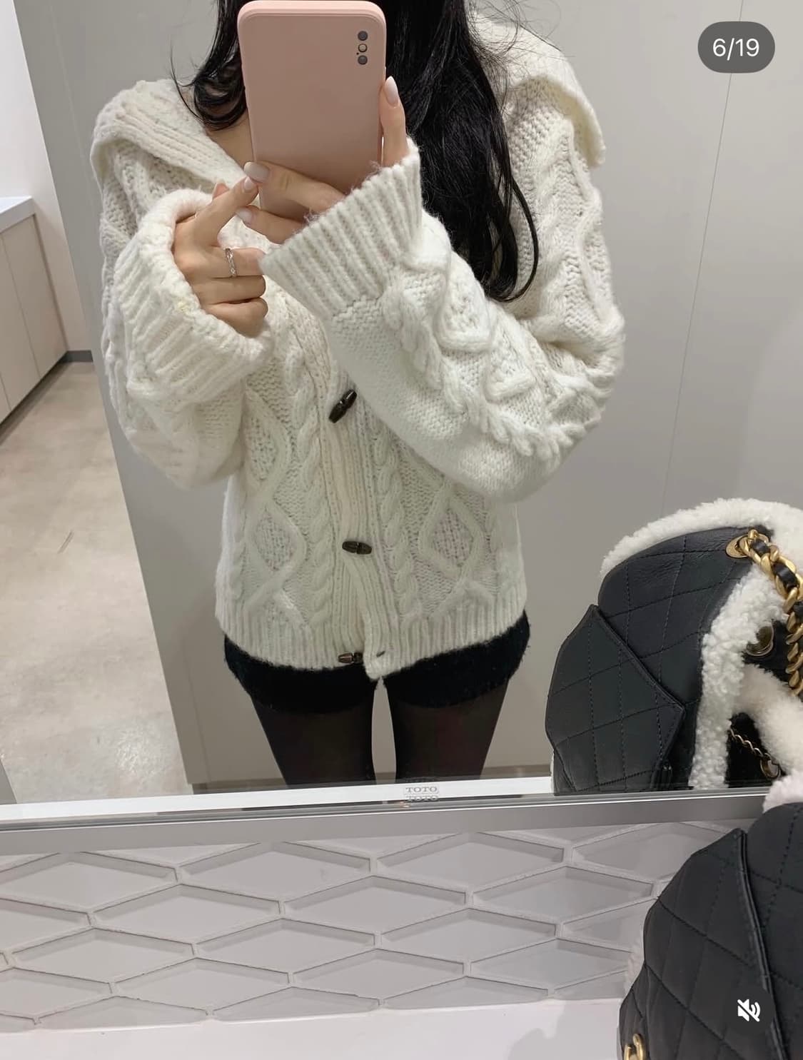 샵리즈 leeds baby alpaca knit 반바지 상품이미지2