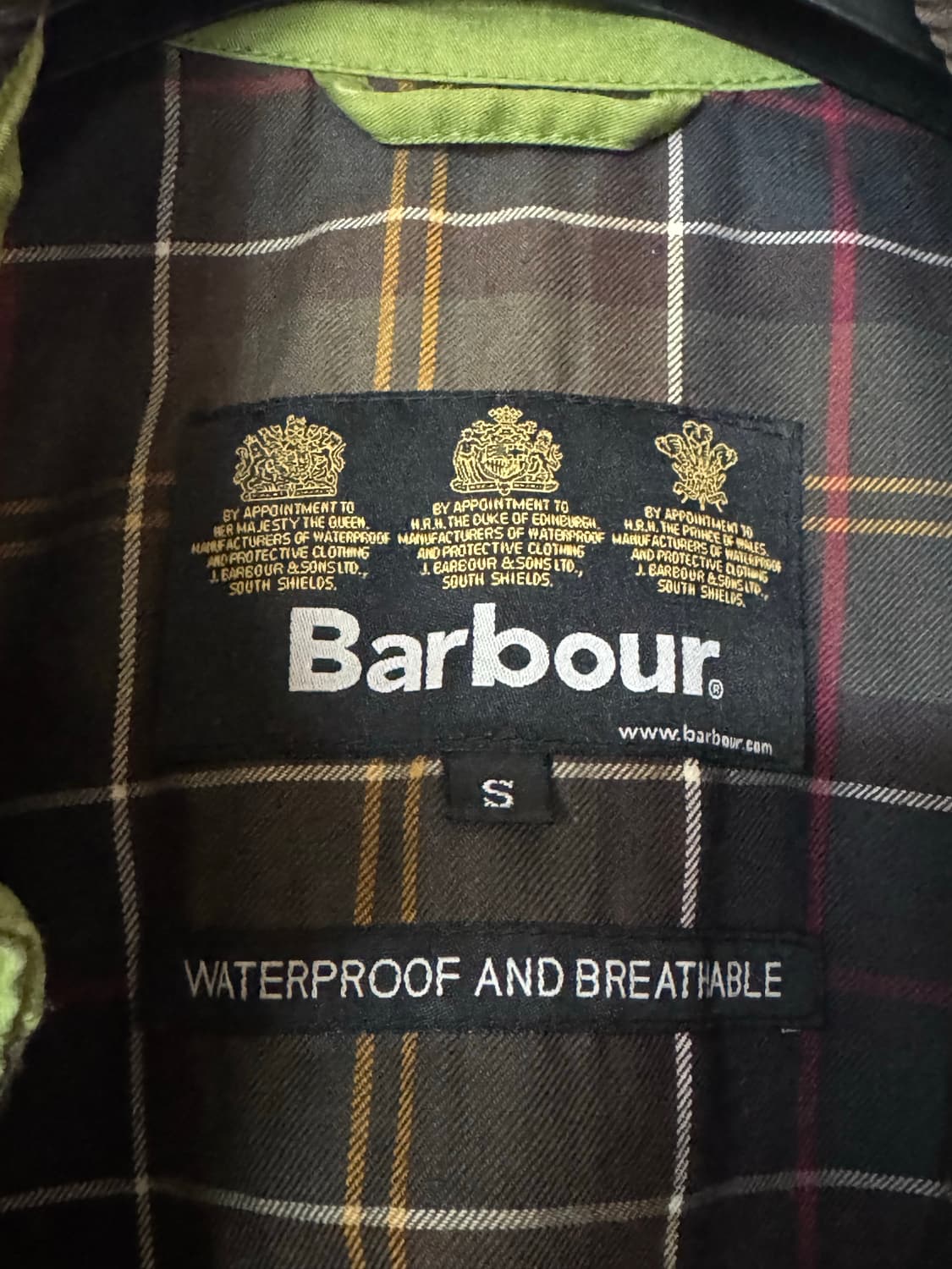 바버 코듀로이 카라 자켓 상품이미지2