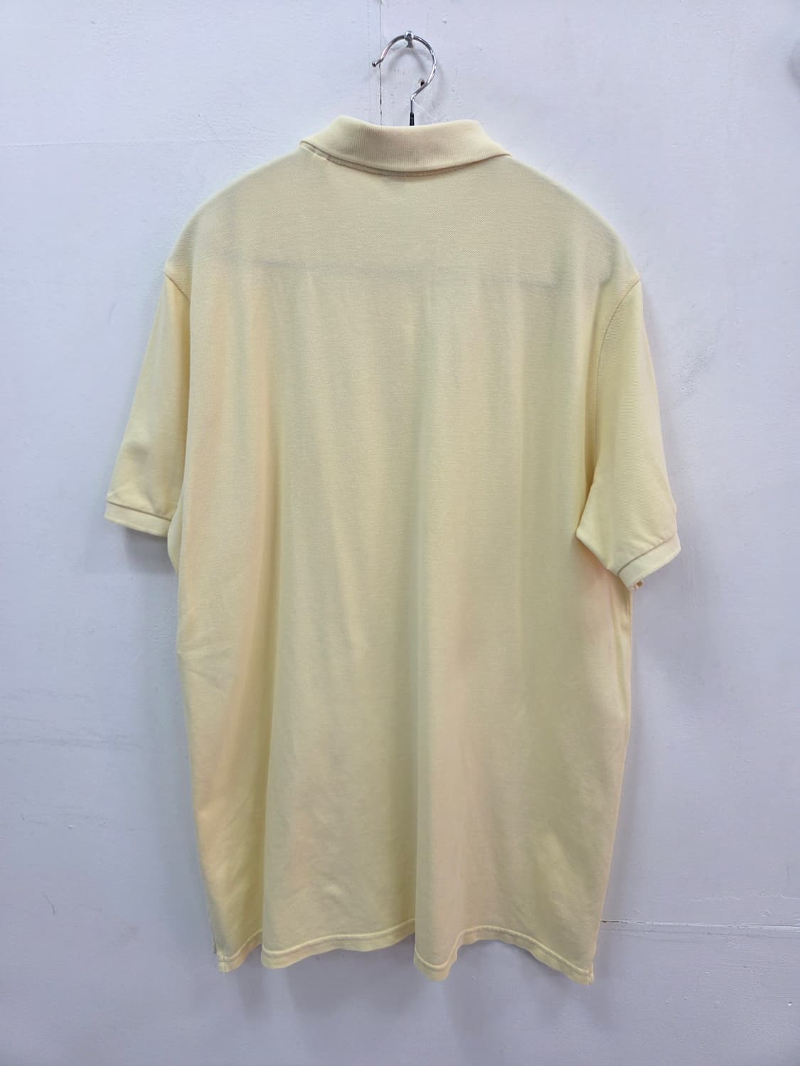 XL ASPESI 아스페시 노란색 반팔 폴로티 상품이미지4