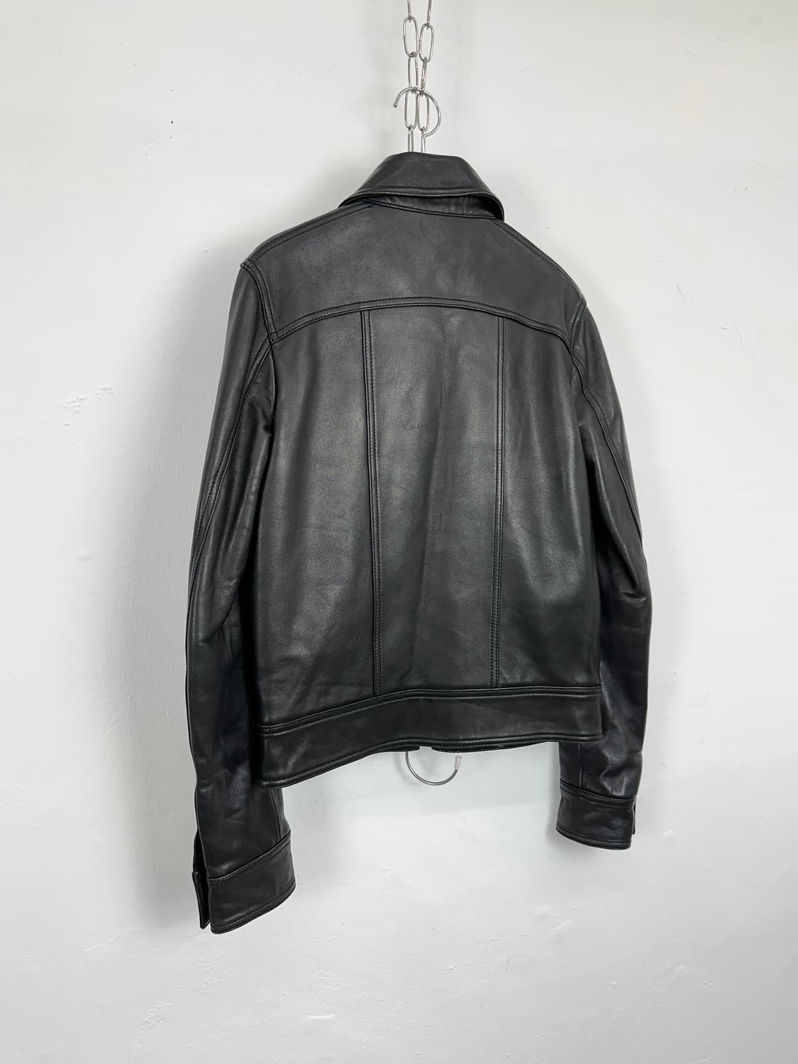 Stud Homme Lambskin Leather Jacket 상품이미지4