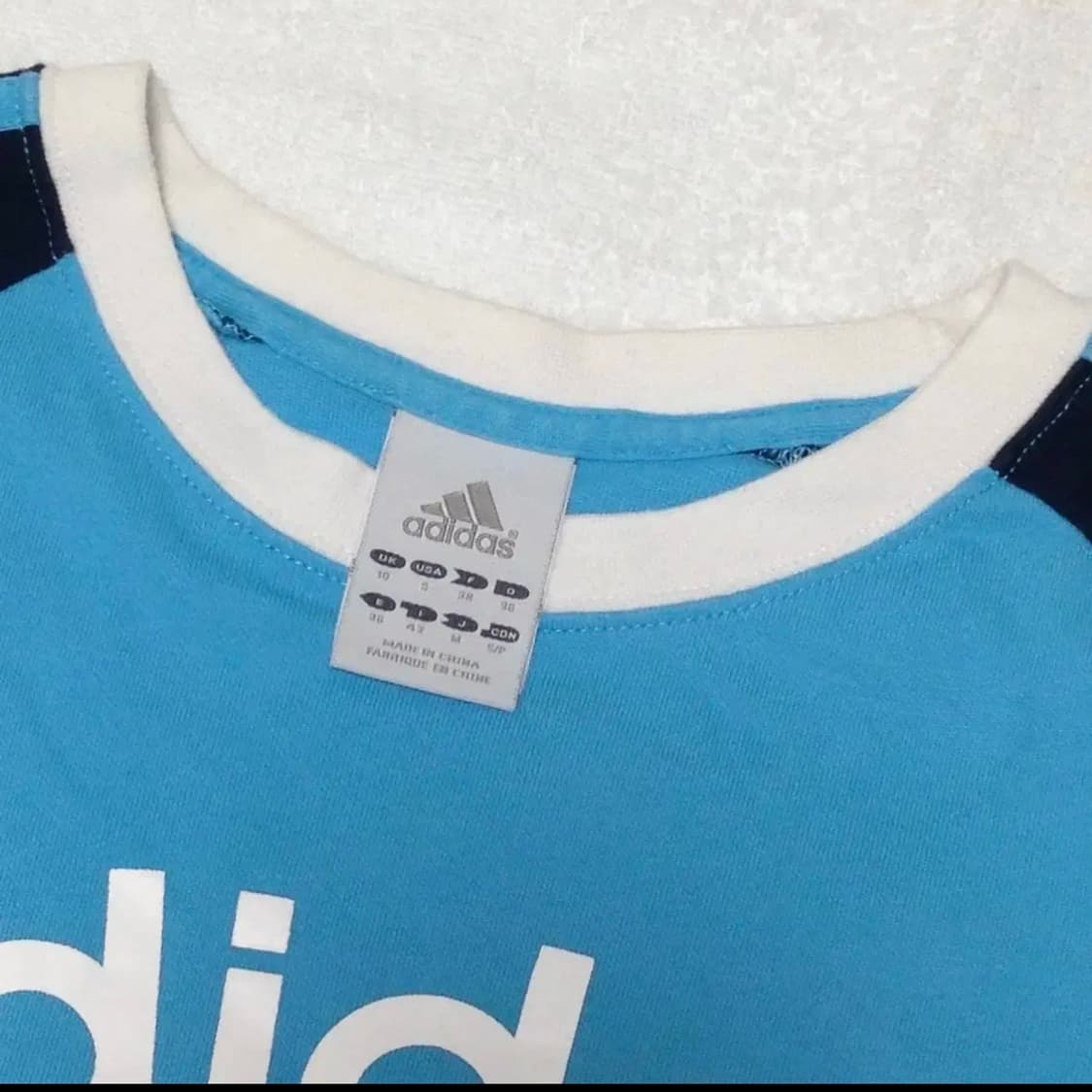 아디다스 빈티지 대장 y2k 반팔 링거티 어항빈티지 상품이미지3