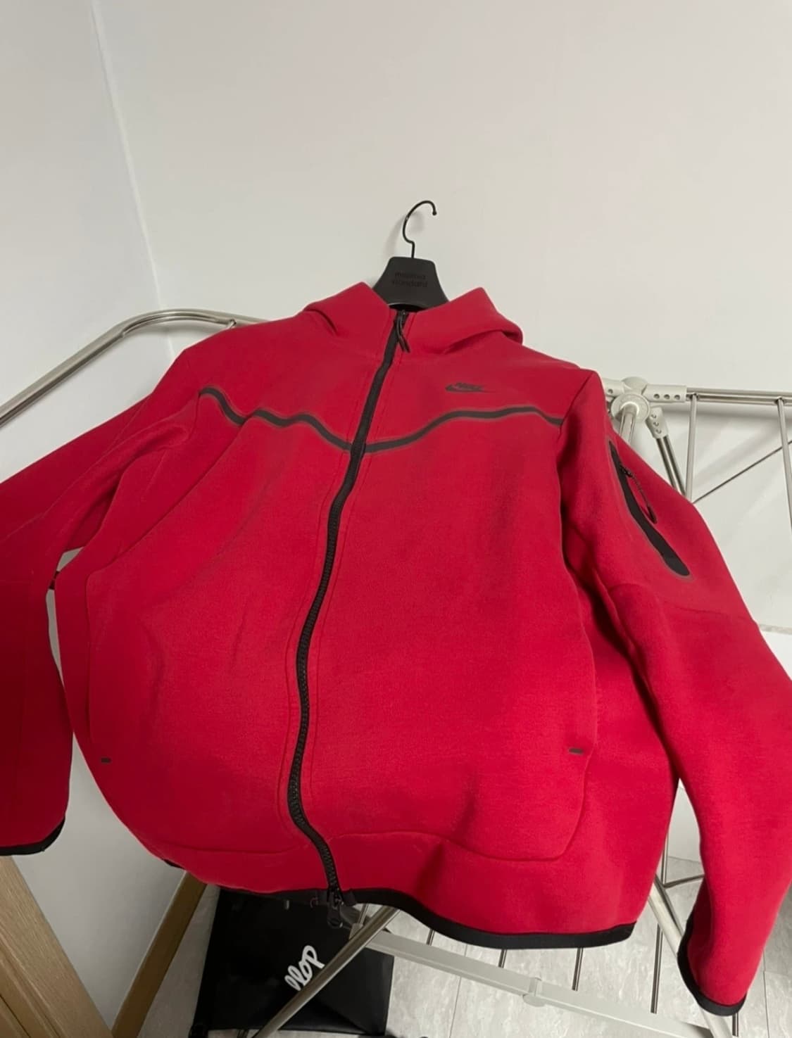 나이키 테크 플리스(테크팩) 레드 세트 상품이미지1