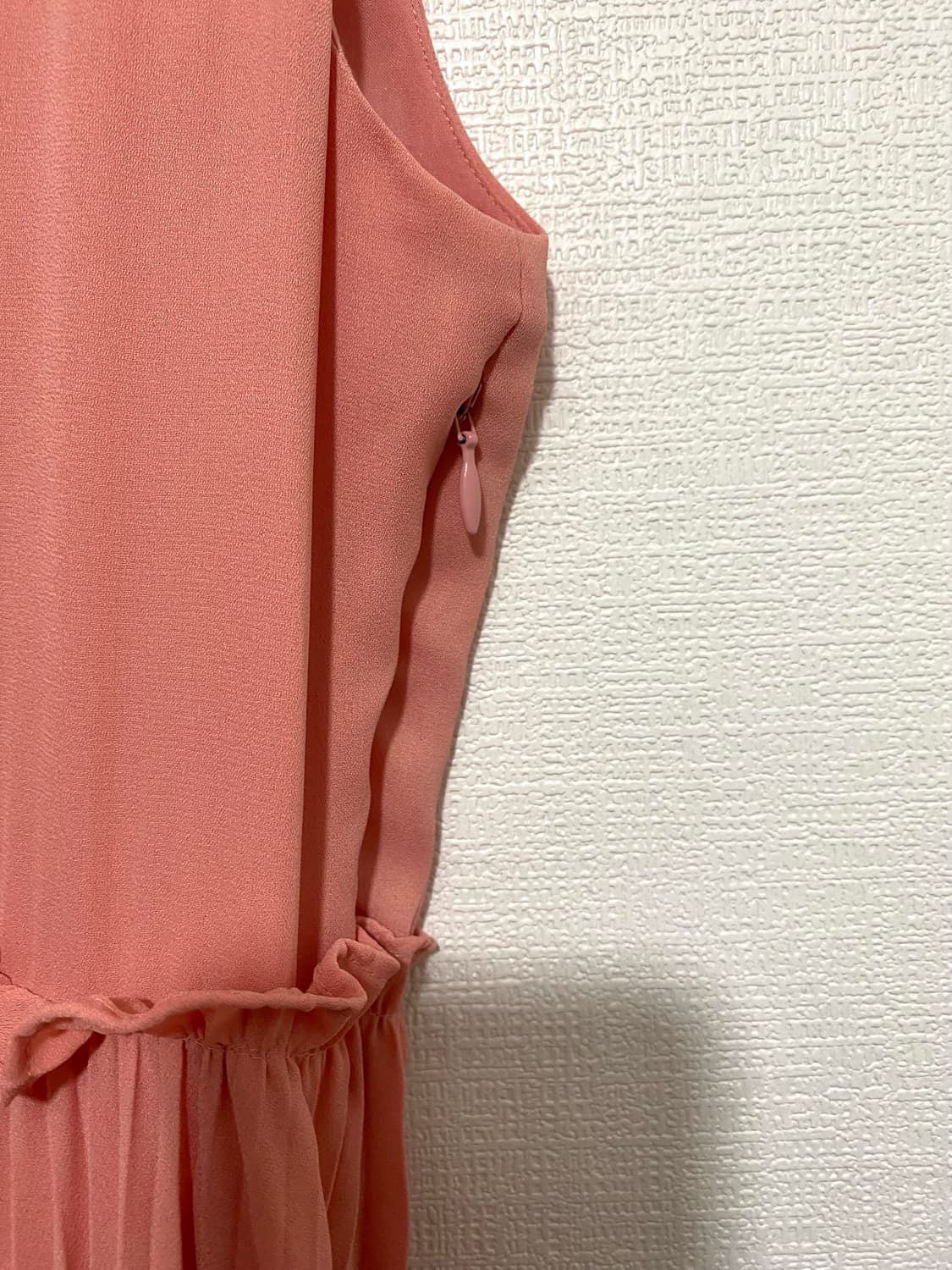 마쥬 핑크 플리츠 롱 원피스 상품이미지8