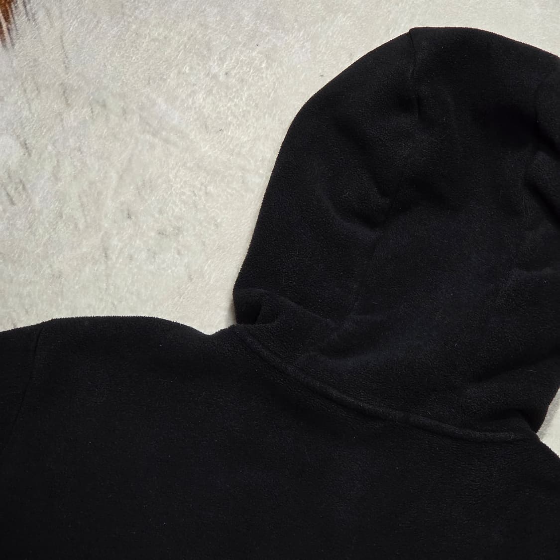 디스커버리 블랙 후리스 후드집업 상품이미지5