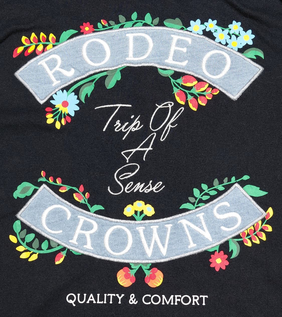 [95] Rodeo Crowns 백로고 그래픽 브이넥 티셔츠 상품이미지1