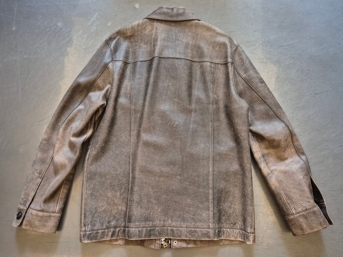 90s 게스 소기죽 자켓 상품이미지2