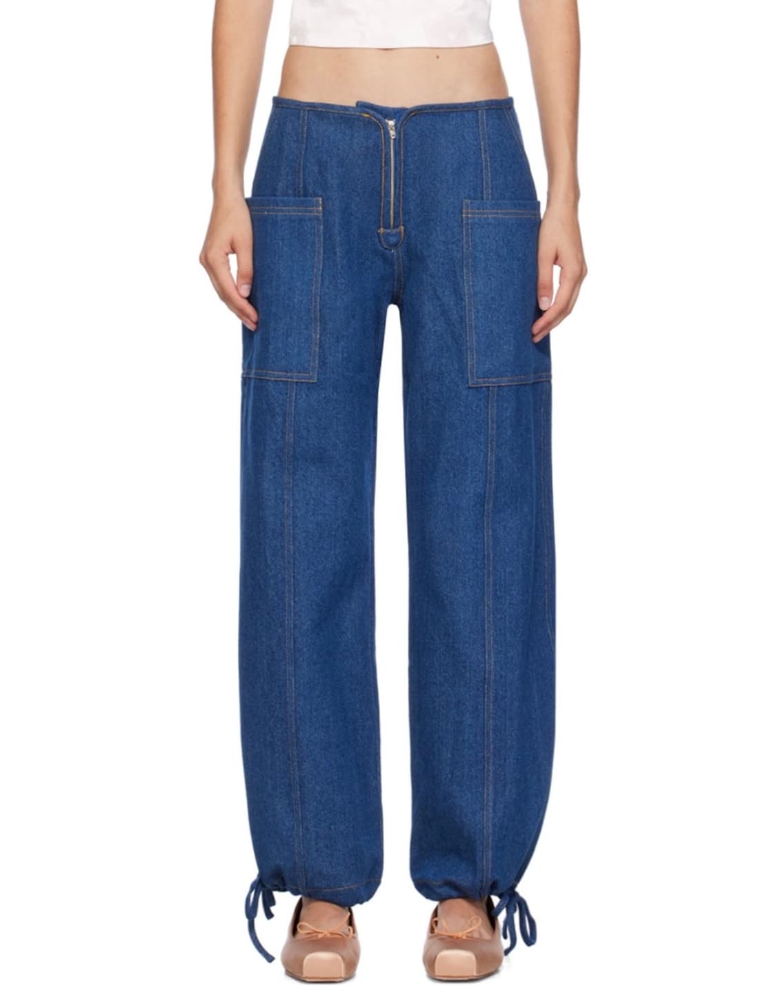 샌디리앙 인디고 티포시 진 데님 청바지 상품이미지1