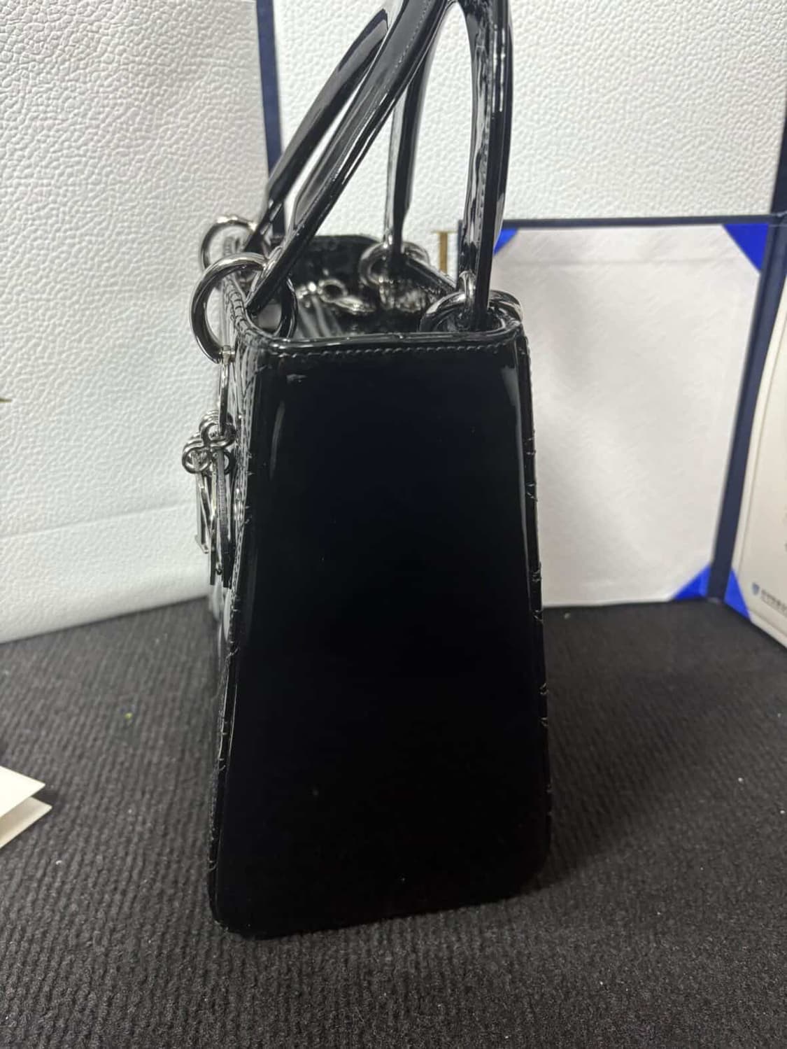 디올 페이던트 레이디백 은장 미듐 상품이미지3