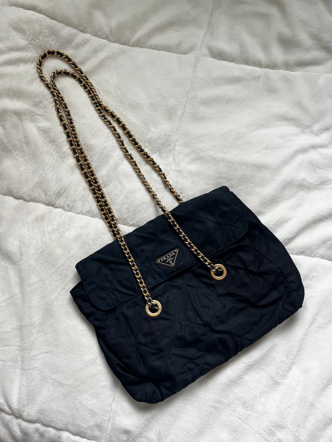 프라다 포코노 금장 체인 숄더백 가방 (정품) 상품이미지2