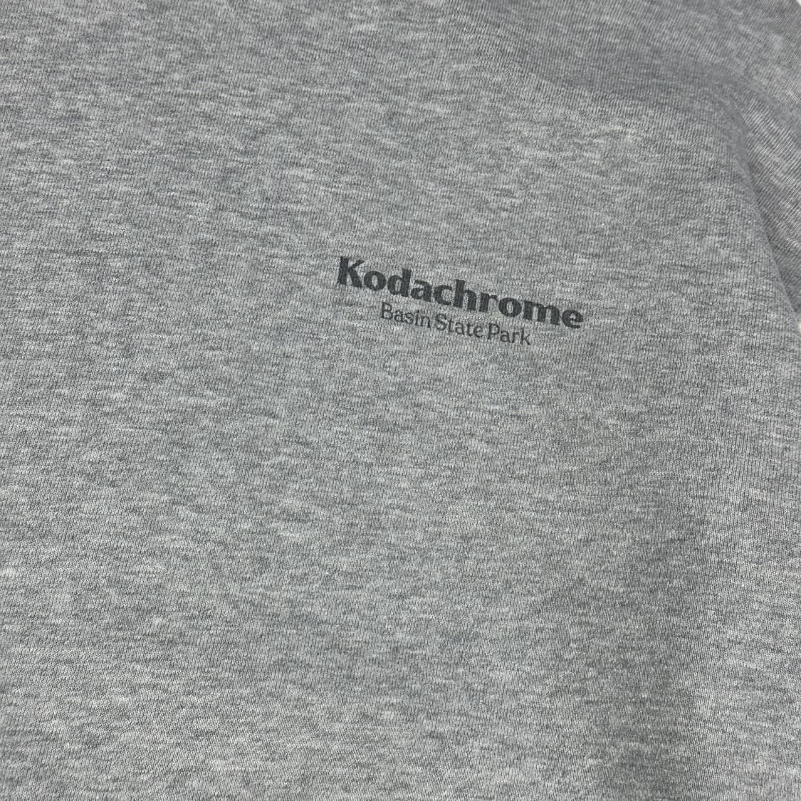 코닥 레터링 백로고 하프 그레이 맨투맨 (M) 상품이미지4