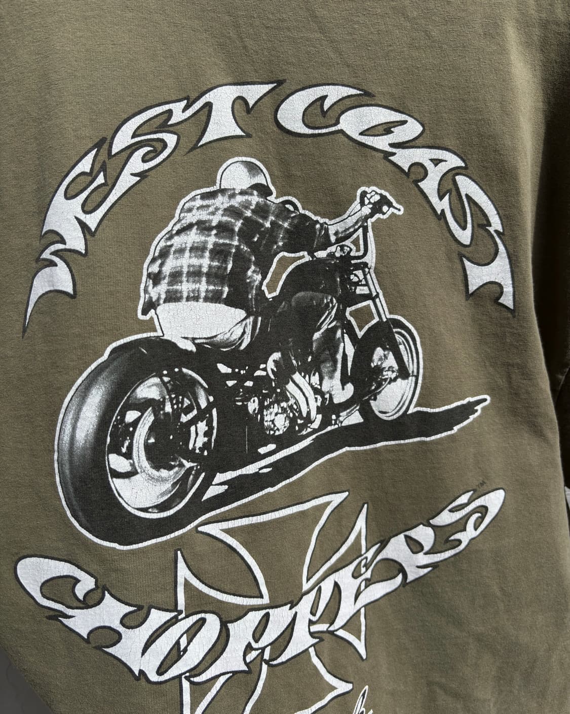 Vintage West Coast Choppers 반팔 티셔츠 상품이미지2
