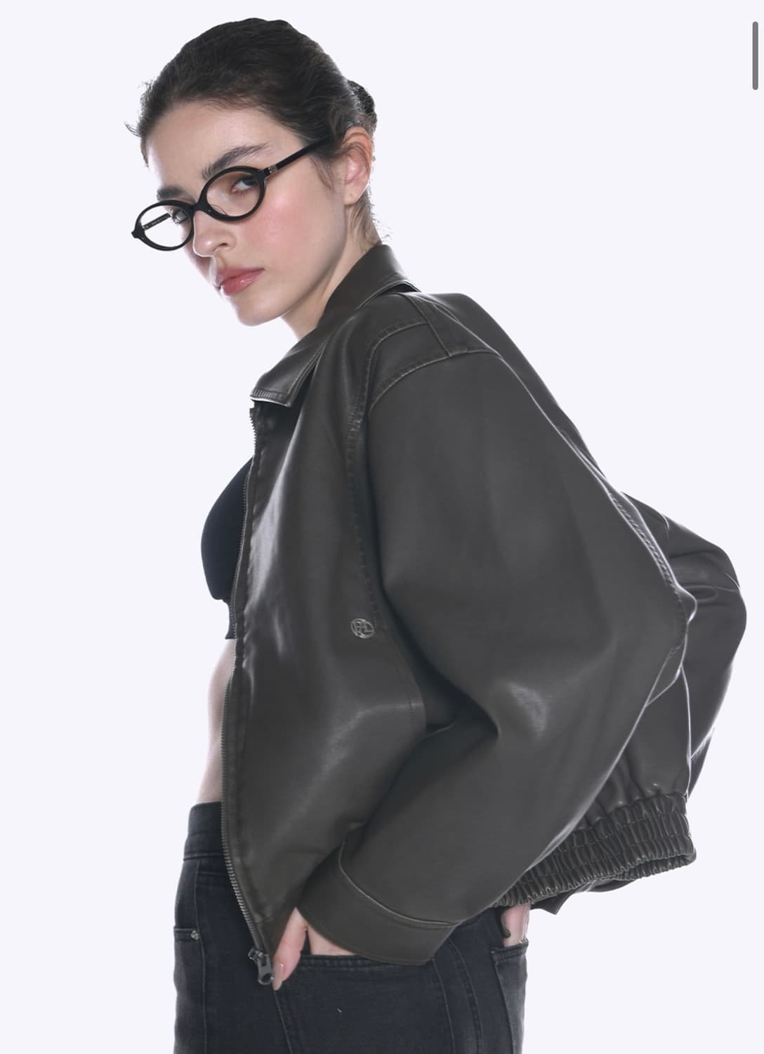 [새상품] 플레이스스튜디오 레더자켓 상품이미지2