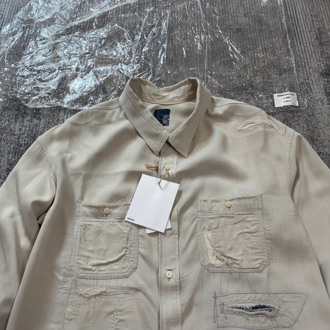 VISVIM 20AW ICT MAINSAIL SHIRT L/S CRASH 상품이미지4