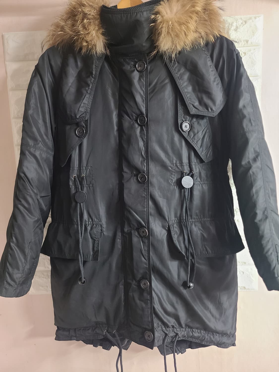 Maje 여성 라쿤털 패딩(66-77) 상품이미지1