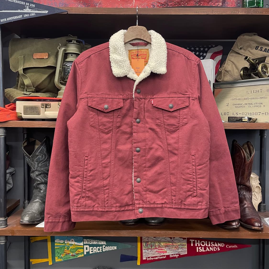 리바이스 타입 3 쉐르파 데님 트러커 자켓 상품이미지1