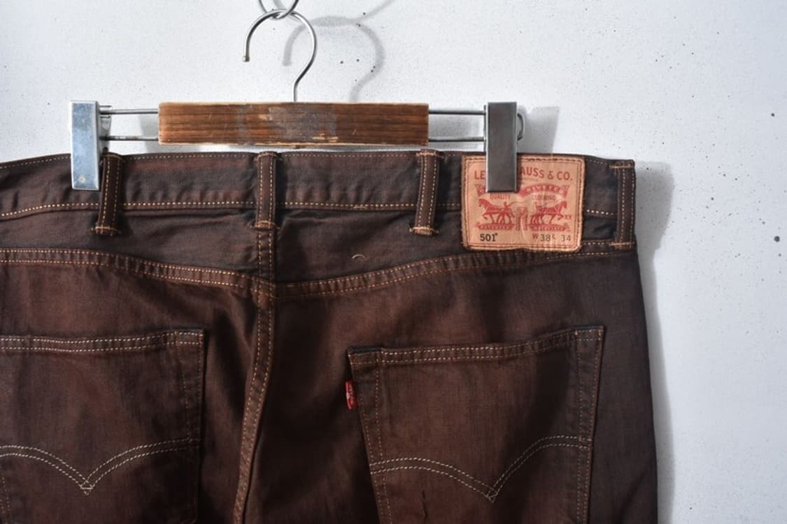 리바이스 501 오버다이 청바지 데님팬츠 38 M0330 상품이미지6