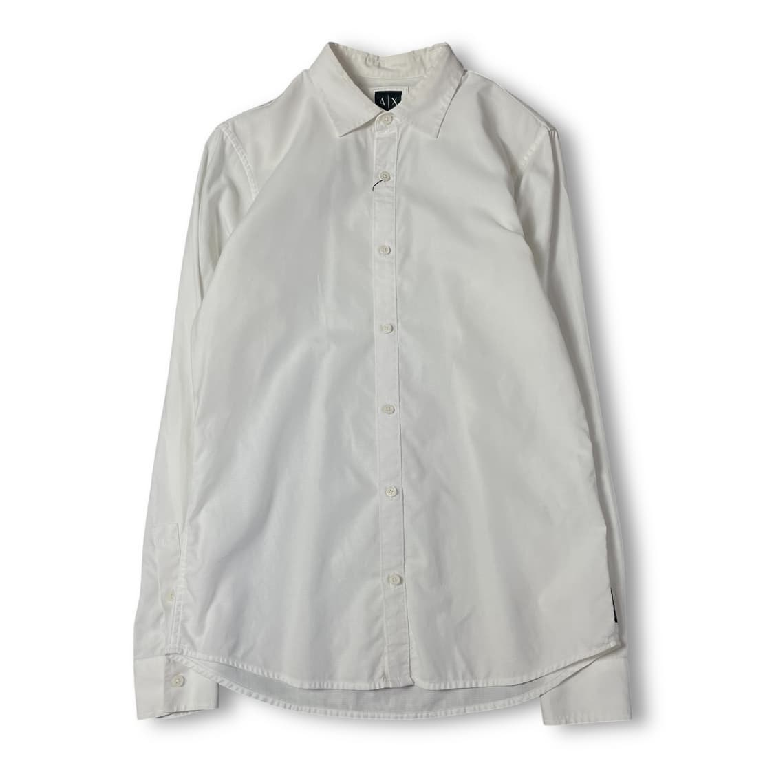 아르마니 익스체인지 화이트 긴팔 셔츠 상품이미지1