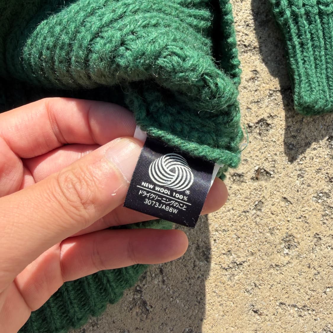 90s V-ME Collection 빈티지 울 스웨터 M 상품이미지7