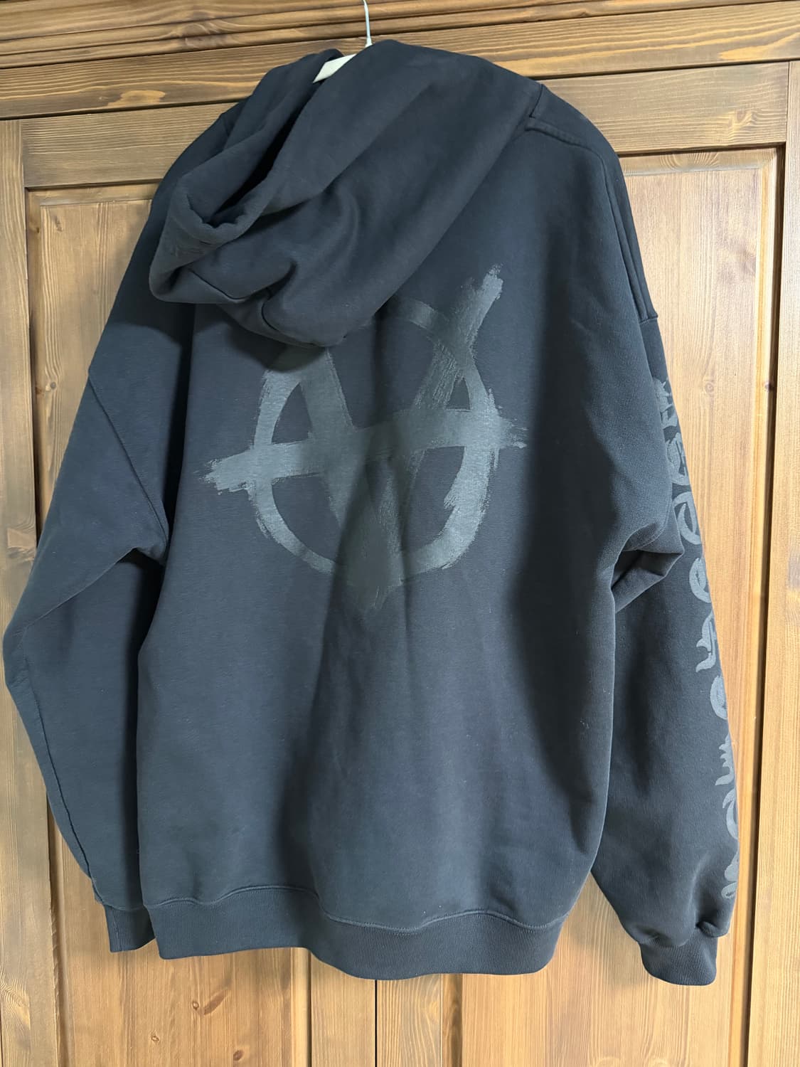 베트멍 vetements 아나키 후드 M 상품이미지3